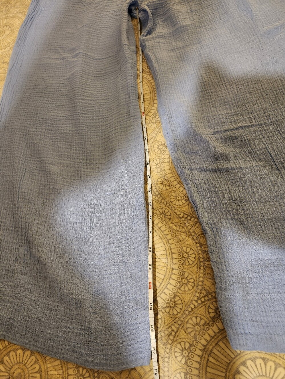 Shade & Shore Light Blue Wide Leg Pants - Picture 6 of 8